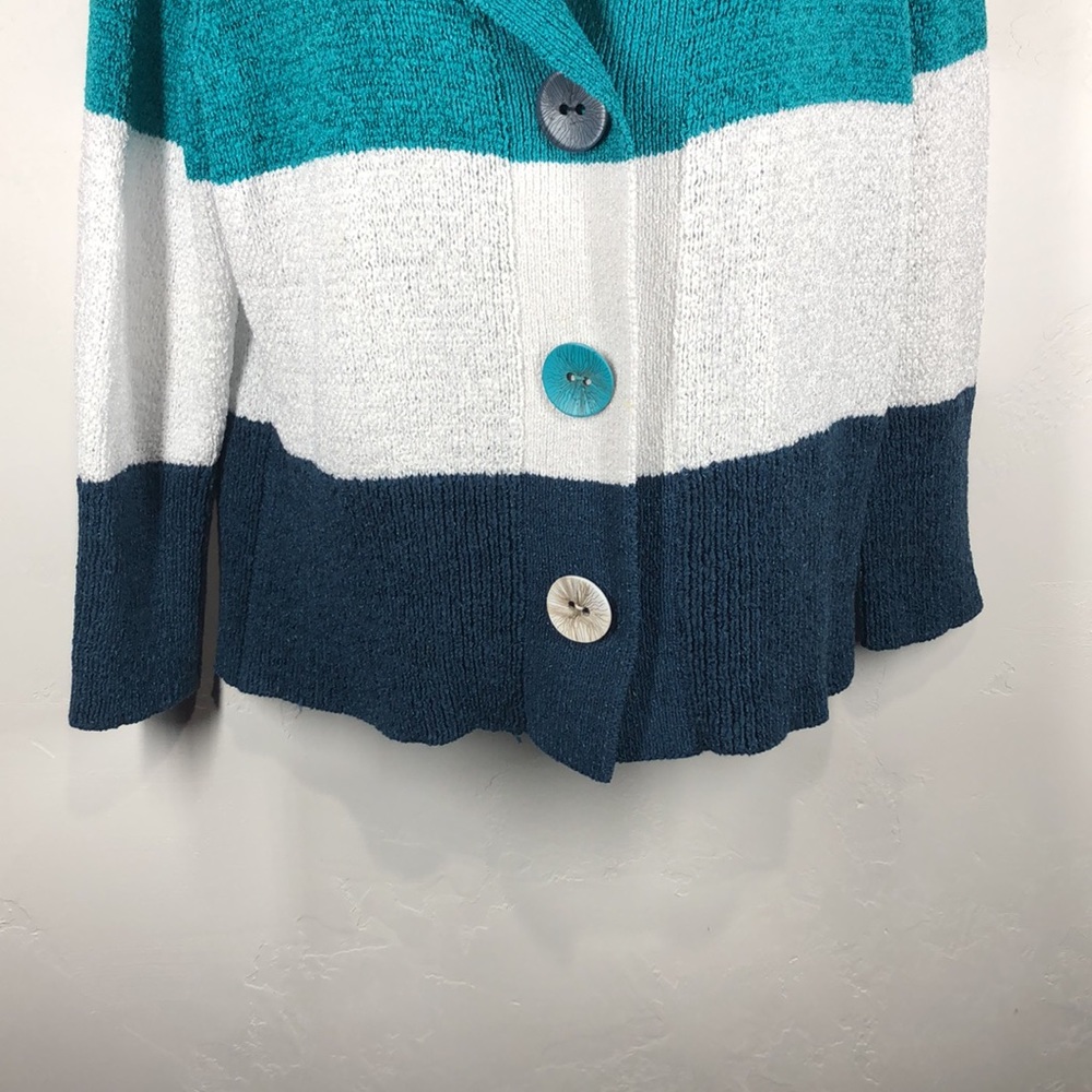 Curio Color-Block Cardigan Size Large - image 3